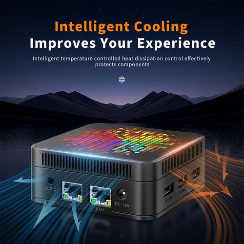 RUPA HSI-100MINI Mini PC, Intel N100 4 Cores Max 3.4GHz, 12GB RAM 512GB SSD RUPA HSI-100MINI Mini PC, Intel N100 4 Cores Max 3.4GHz, 12GB RAM 512GB SSD